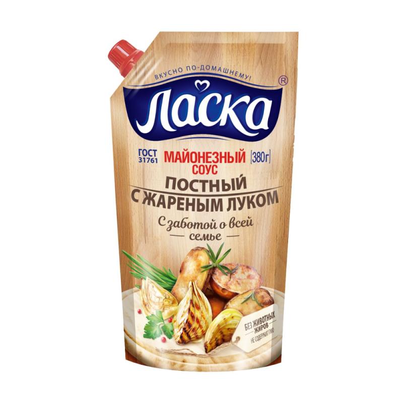 Соус майонезный "Ласка", постный, 380 г, в ассортименте