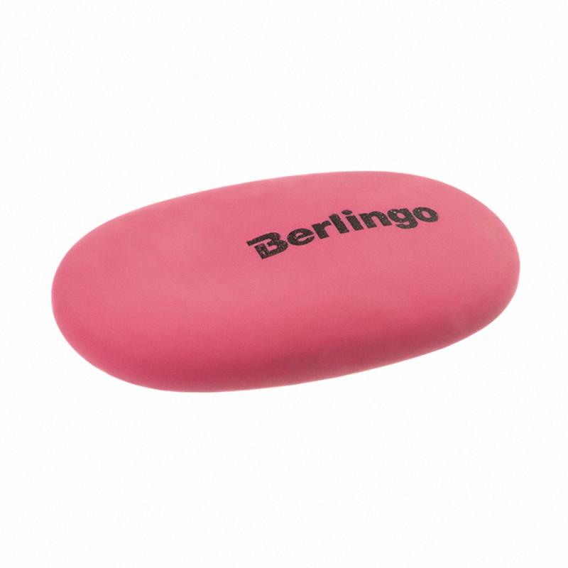Ластик "Ergonomic", Berlingo, 3 шт., в ассортименте