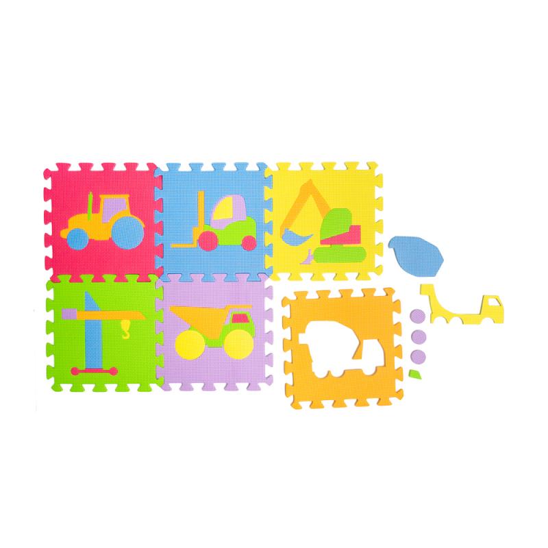 Мягкий пазл, Play the Game, 6 элементов, в ассортименте
