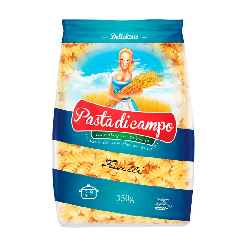 Макароны Pasta di Campo, спиральки, 350 г