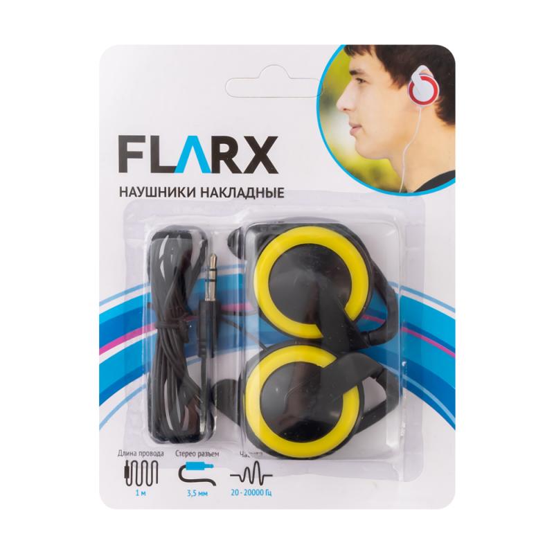 Наушники накладные, FLARX, в ассортименте