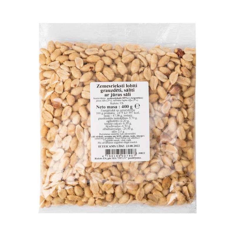 Zemesriekti lobīti graudzēti sāļie 400g