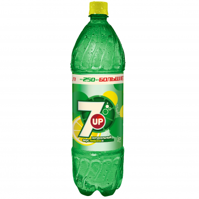 Напиток газированный безалкогольный "7UP", 1,25 л