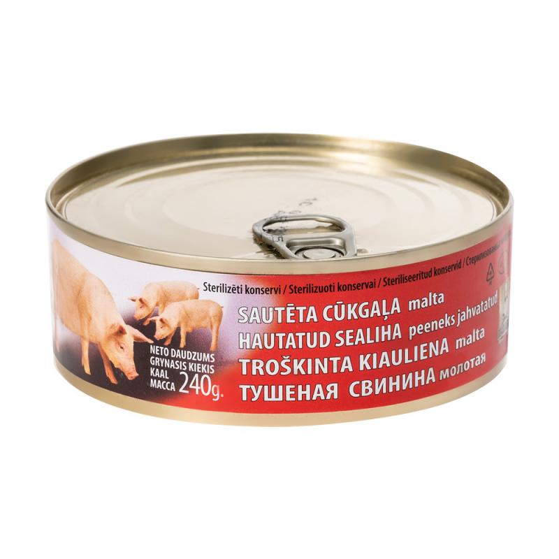 Свинина тушеная, 240 г