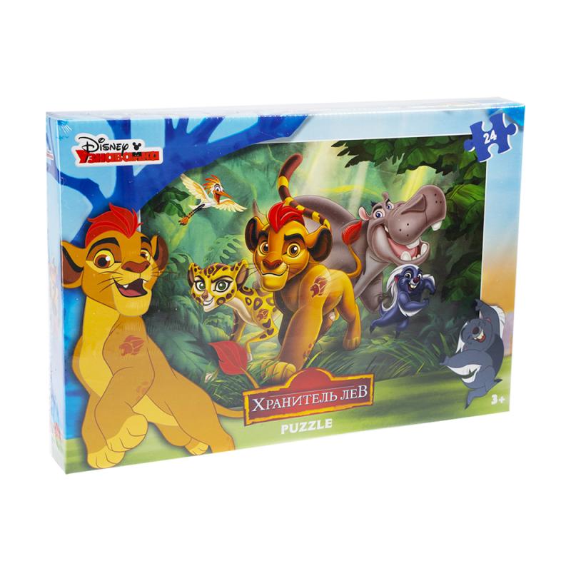 Пазлы, Disney, Hatber, 24 элемента, в ассортименте