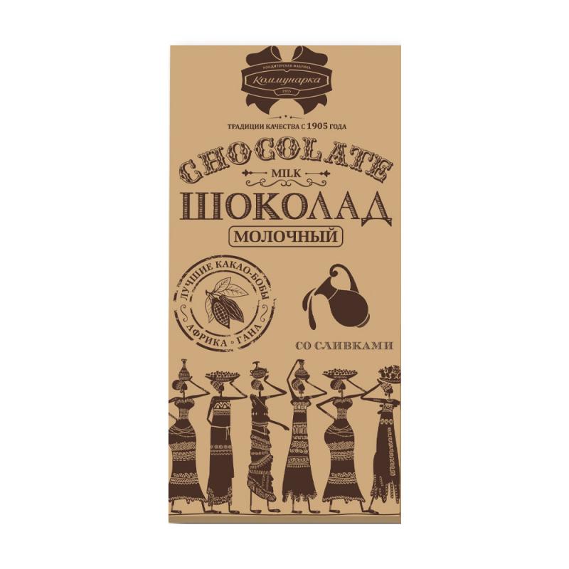Шоколад молочный, Коммунарка, 90 г