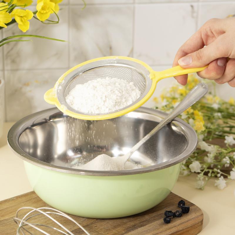 Ситечко с ручкой, O'Kitchen, 10,5 см, в ассортименте