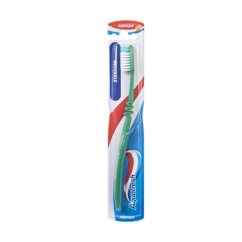 Зубная щётка "Standart", Aquafresh, в ассортименте
