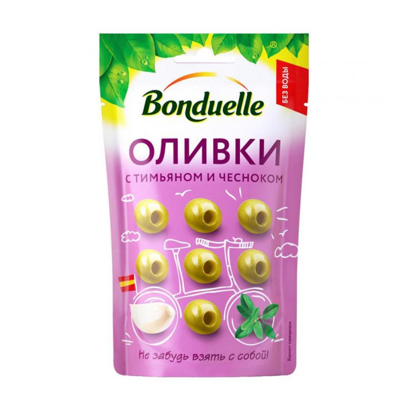 Оливки без косточки, Bonduelle, 70 г, в ассортименте