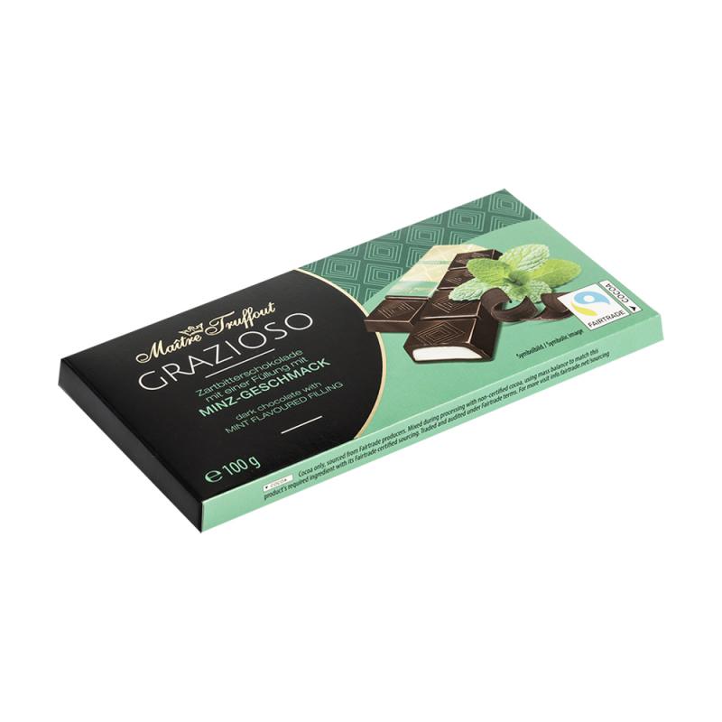 Šokolāde Grazioso 100g (8x12,5g) sort