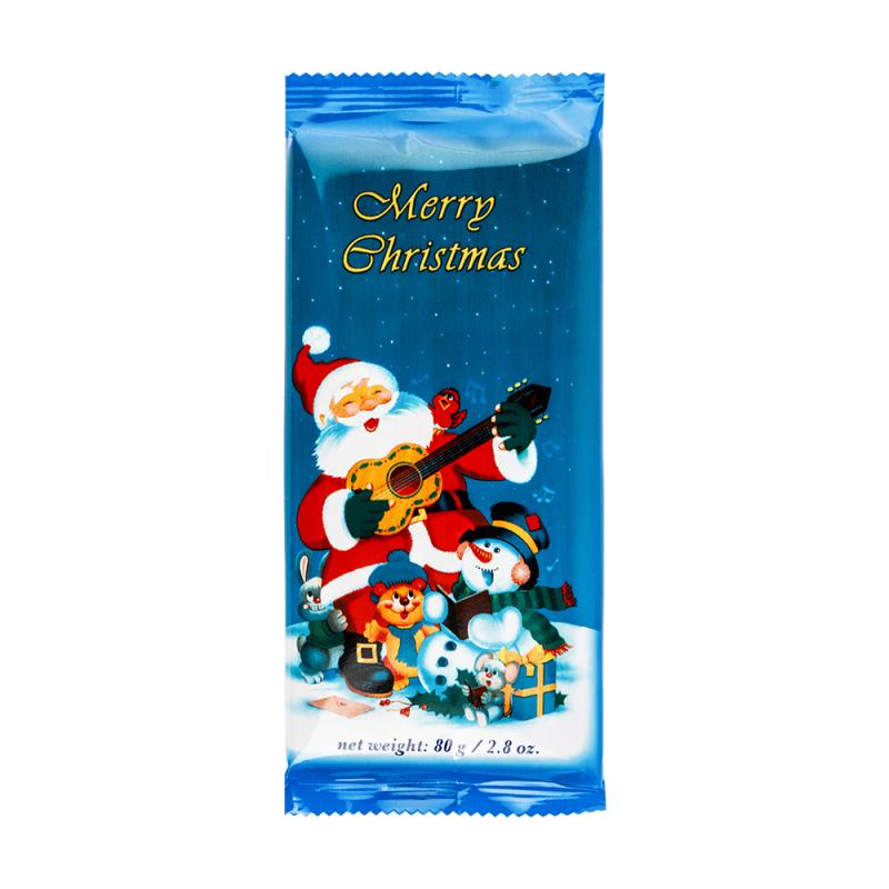 Шоколад с орехами и изюмом Merry Christmas, 100 г
