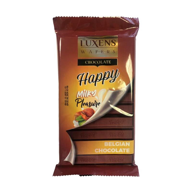 Молочный шоколад "Happy", Luxens, 110 г