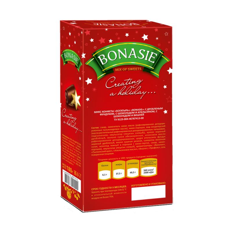Конфеты "Bonasie", 180 г, в ассортименте
