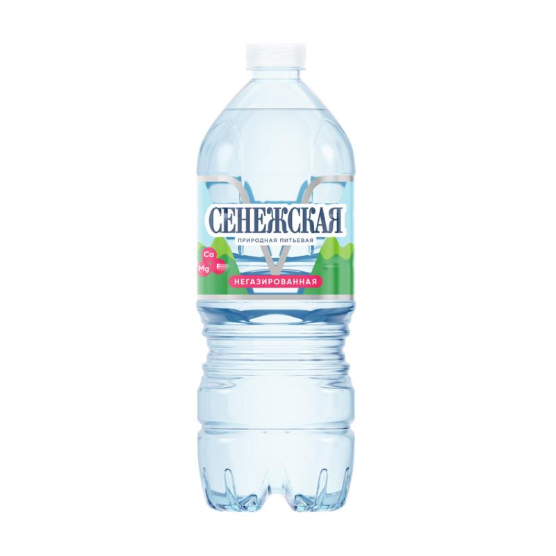 Вода негазированная, Сенежская, 1 л