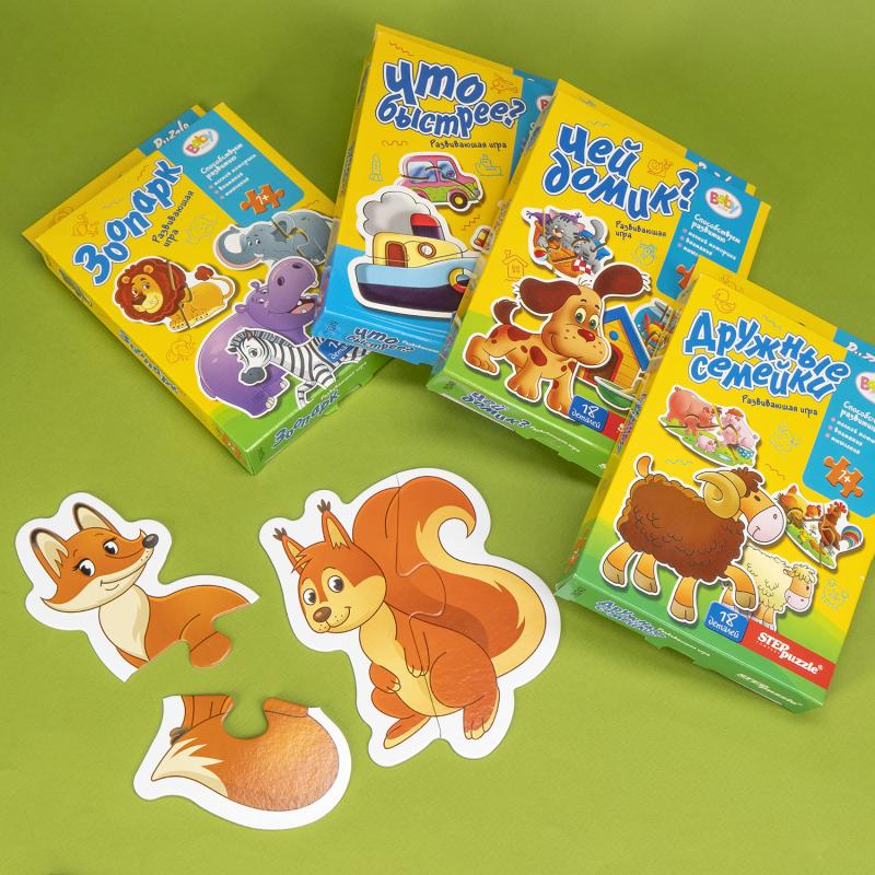 Игры-малышки, STEP PUZZLE, в ассортименте
