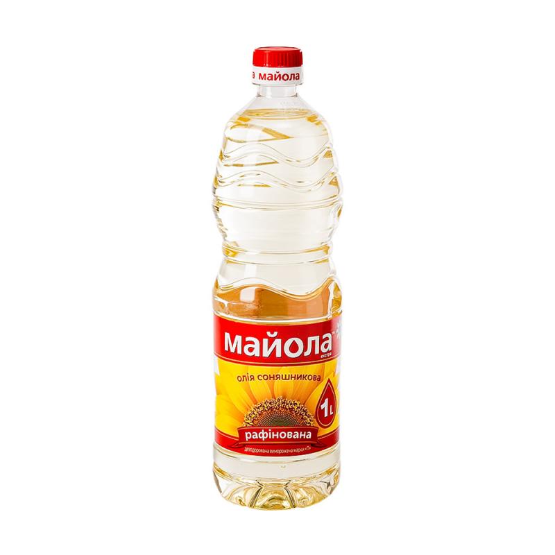 Подсолнечное масло рафинированное, 1 л