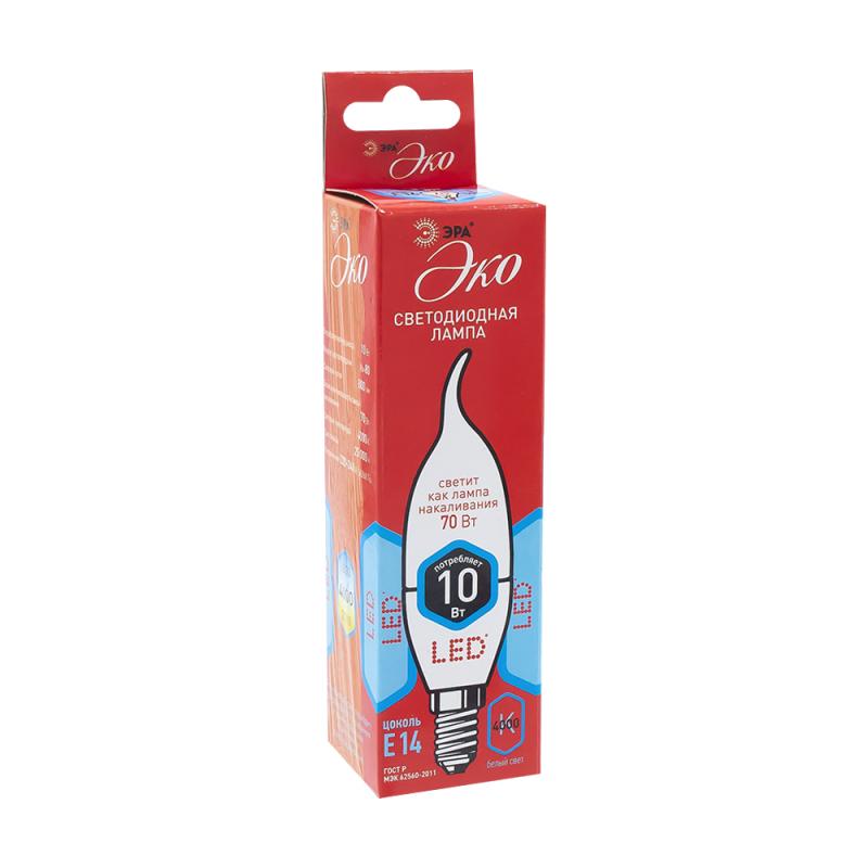 Лампа cветодиодная энергосберегающая, ЭРА, Е14 / Е27, в ассортименте ...