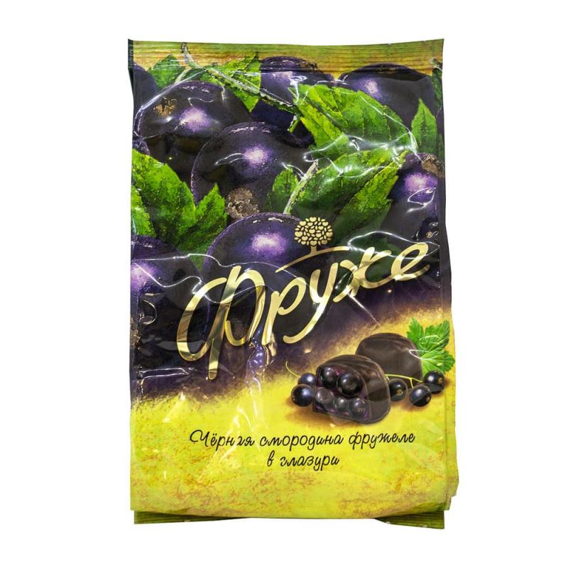 Конфеты "Фруже", черная смородина в глазури, 190 г