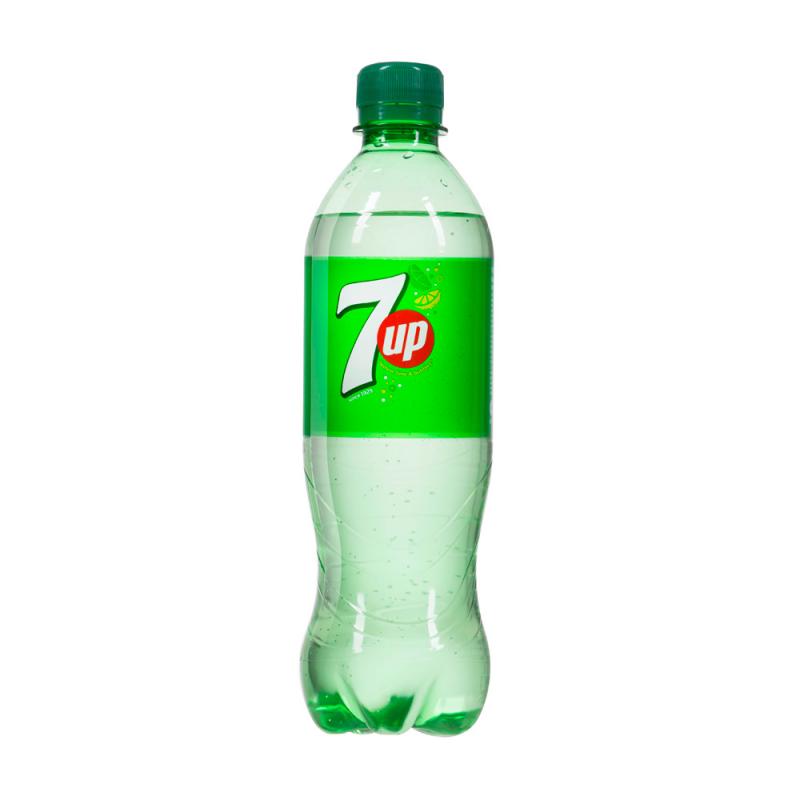 Напиток газированный, 7UP, безалкогольный, 0,5 л