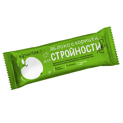 Батончик "Яблоко с корицей для стройности", 25 г