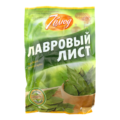 Лавровый лист «7 блюд», 10 г