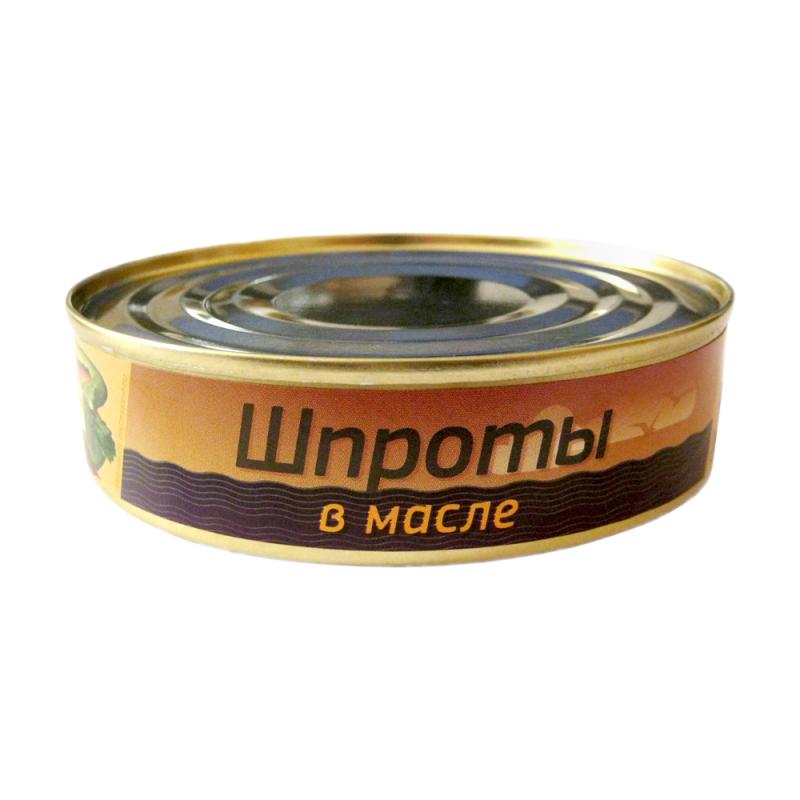 Шпроты в масле, Браславрыба, 160 г