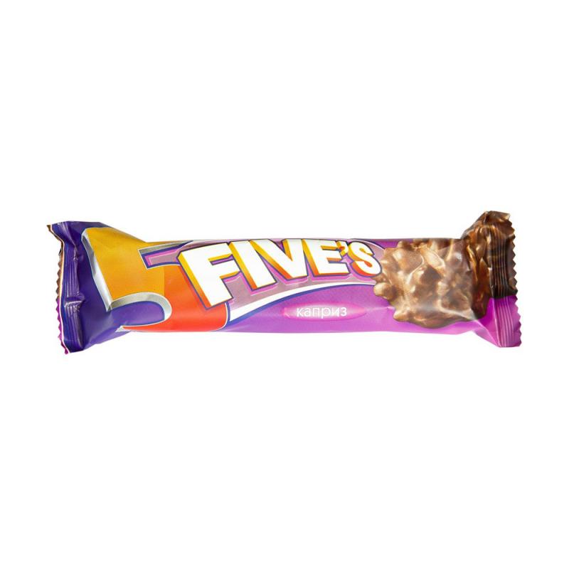 Вафли глазированные "Каприз", Five's, 35 г