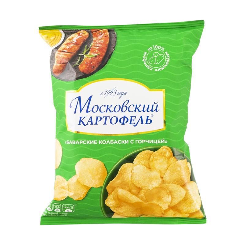 Чипсы, Московский картофель, 30 г, в ассортименте