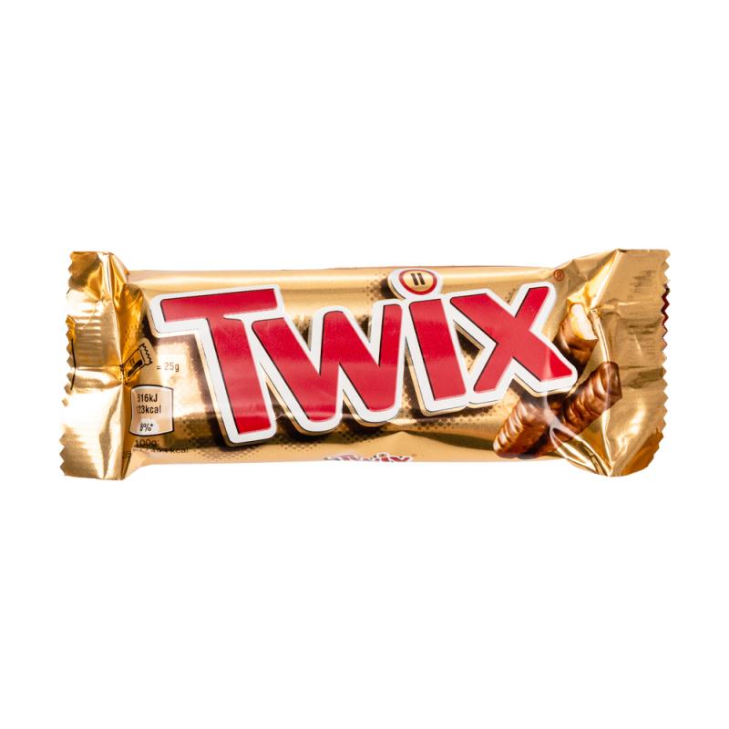 Шоколадный батончик, Twix, 50 г
