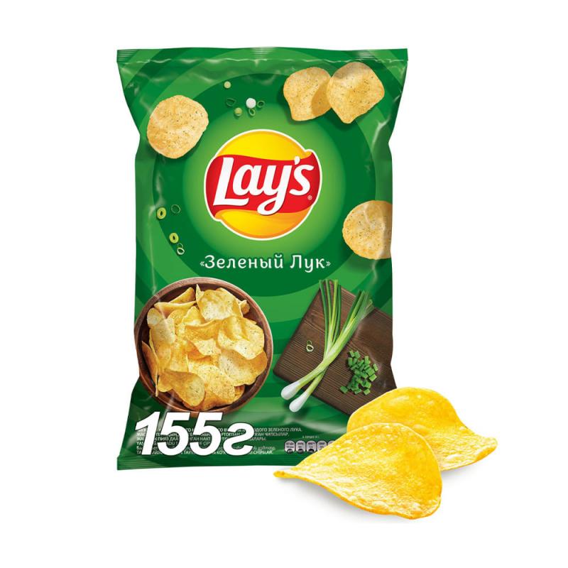 Картофельные чипсы, Lay’s, 155 г, в ассортименте