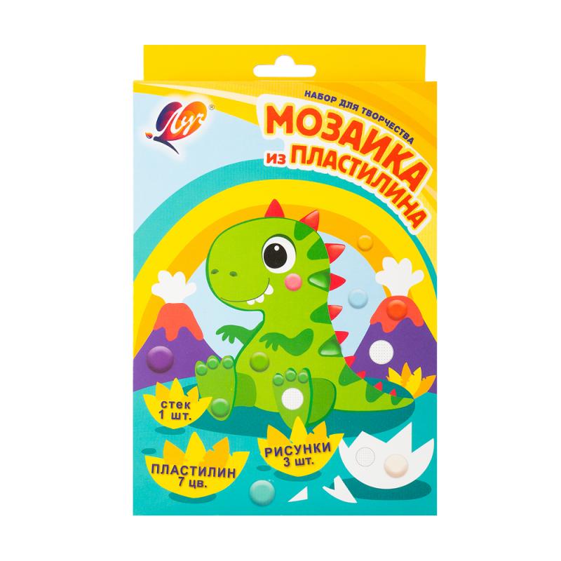 Набор "Пластилиновая мозаика", Луч, в ассортименте
