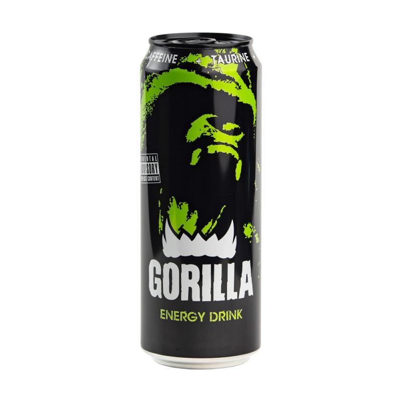 Напиток энергетический, Gorilla, 0,4 л, в ассортименте