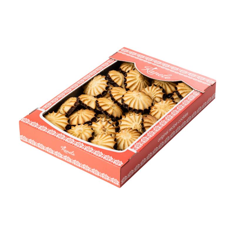 Печенье Puķīte с какао-глазурью, 500 г