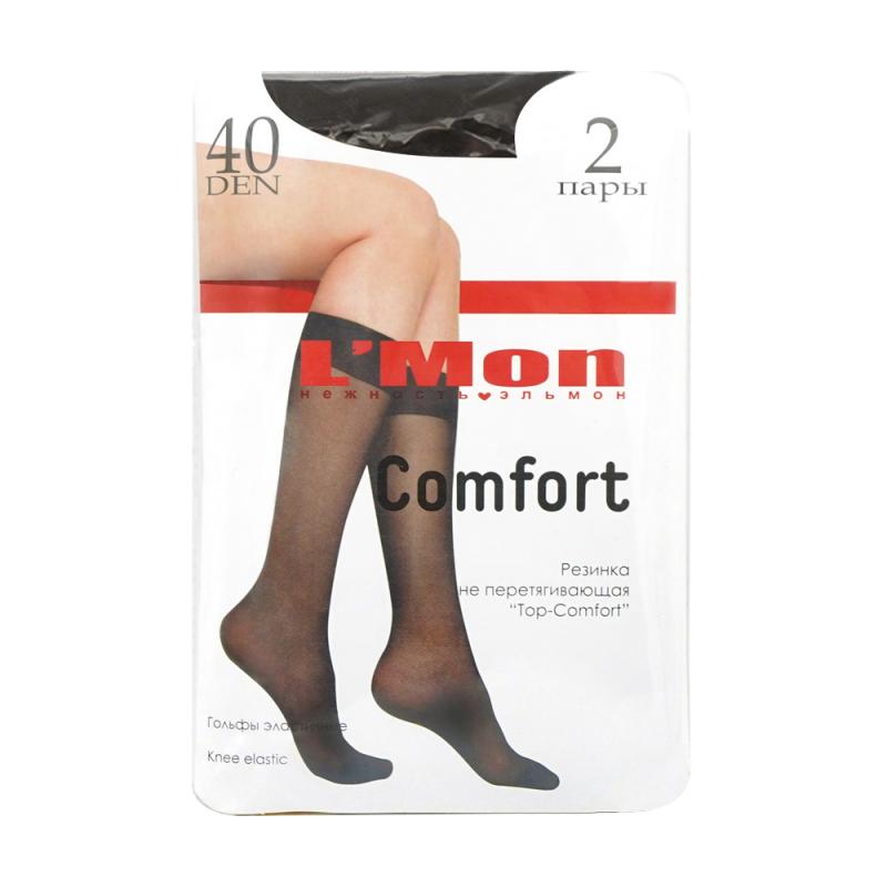 Гольфы женские, L'mon, 40 DEN, 2 пары