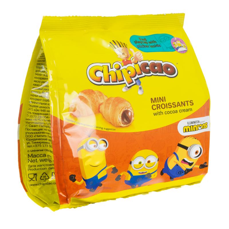 Круассаны "Мини", Chipicao, с кремом "какао", 50 г