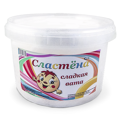 Сладкая вата в ведерке, 2,3 л