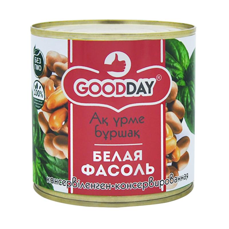 Консервированная белая фасоль, GOODDAY, 425 г