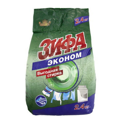Стиральный порошок Зифа эконом, 2400 г