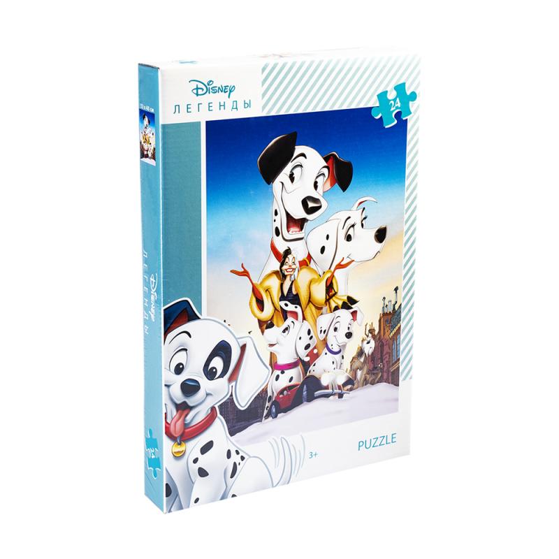 Пазлы, Disney, Hatber, 24 элемента, в ассортименте