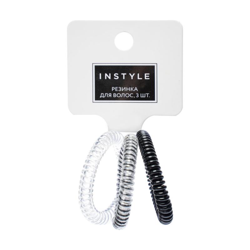 Резинка для волос, INSTYLE, 3 шт., в ассортименте