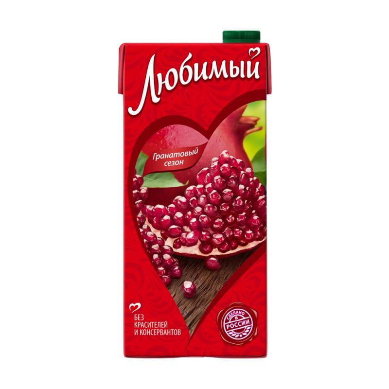 Напиток сокосодержащий, Любимый, 0,95 л, в ассортименте