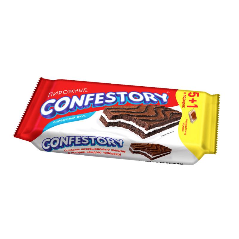 Бисквитные пирожные, CONFESTORY, 180 г