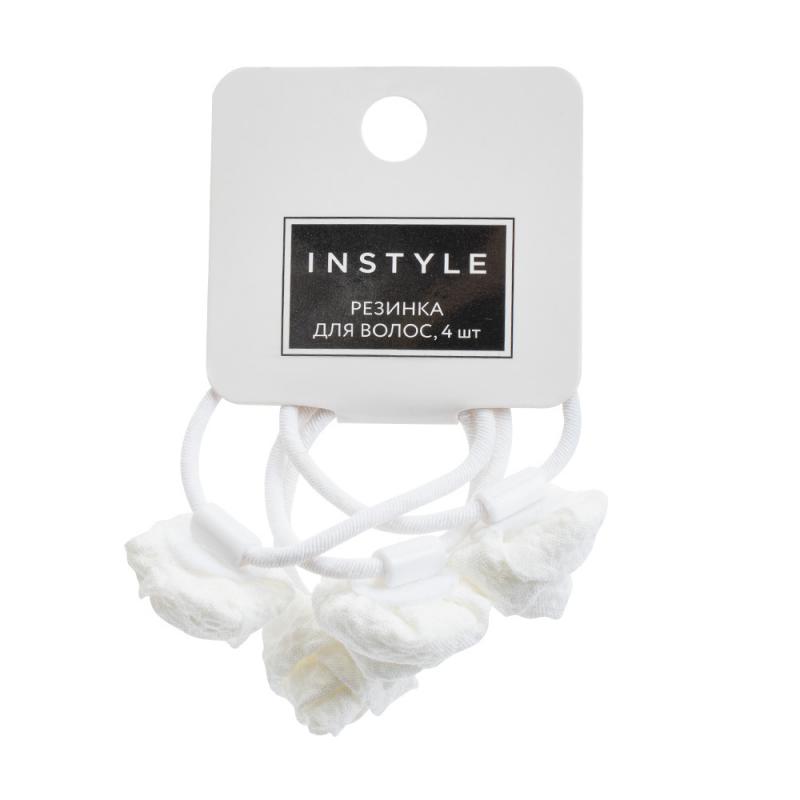Резинка для волос, INSTYLE, 4 шт., в ассортименте