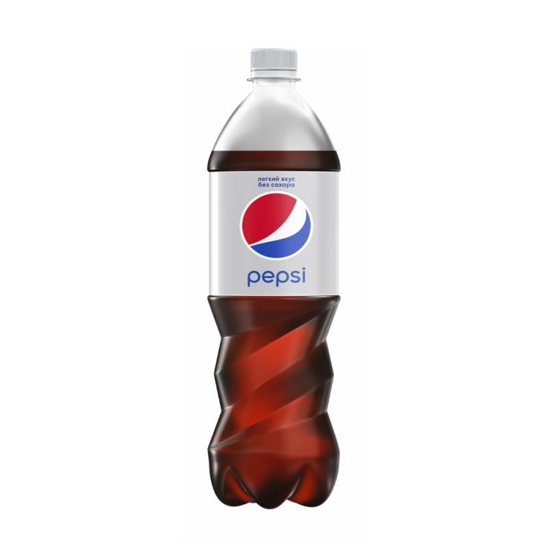 Напиток газированный безалкогольный, Pepsi, без сахара, 1 л