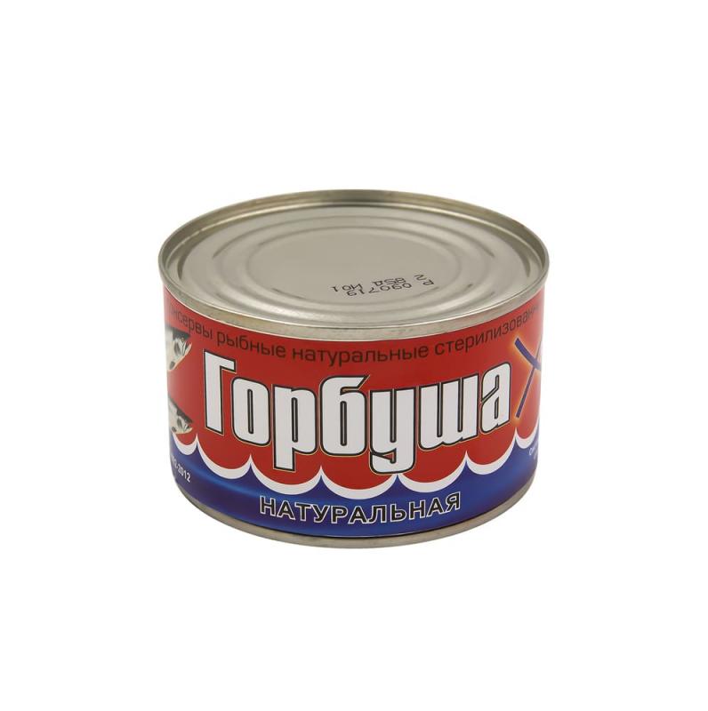 Горбуша натуральная, 230 г