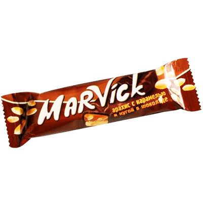Шоколадный батончик «MARVICK» арахис  и нуга, 40 г