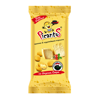 Арахис в хрустящей корочке, Picantos, 60 г, в ассортименте