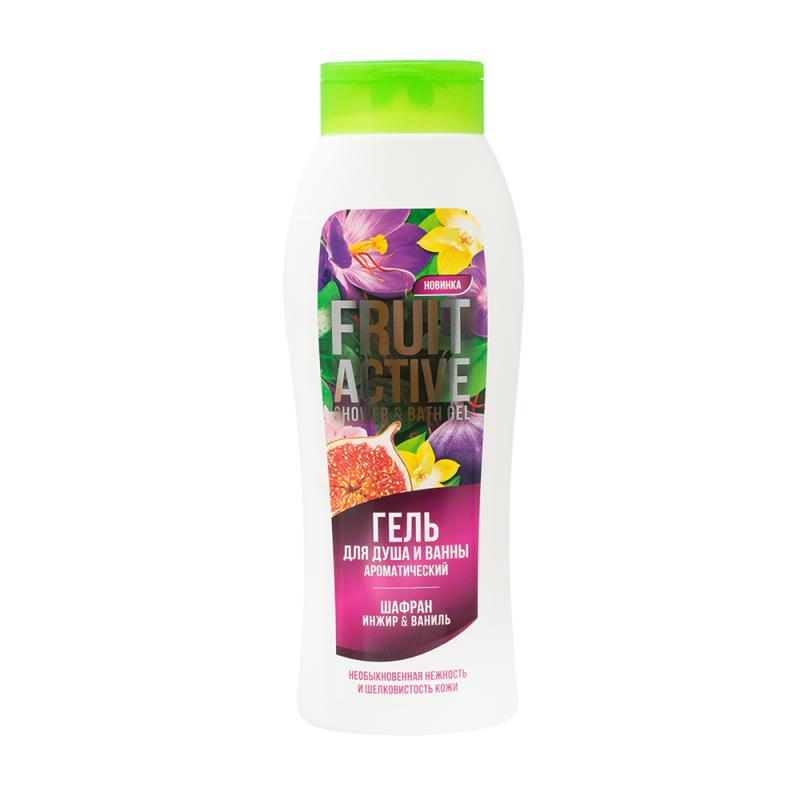 Гель для душа "Fruit Active", 500 мл, в ассортименте