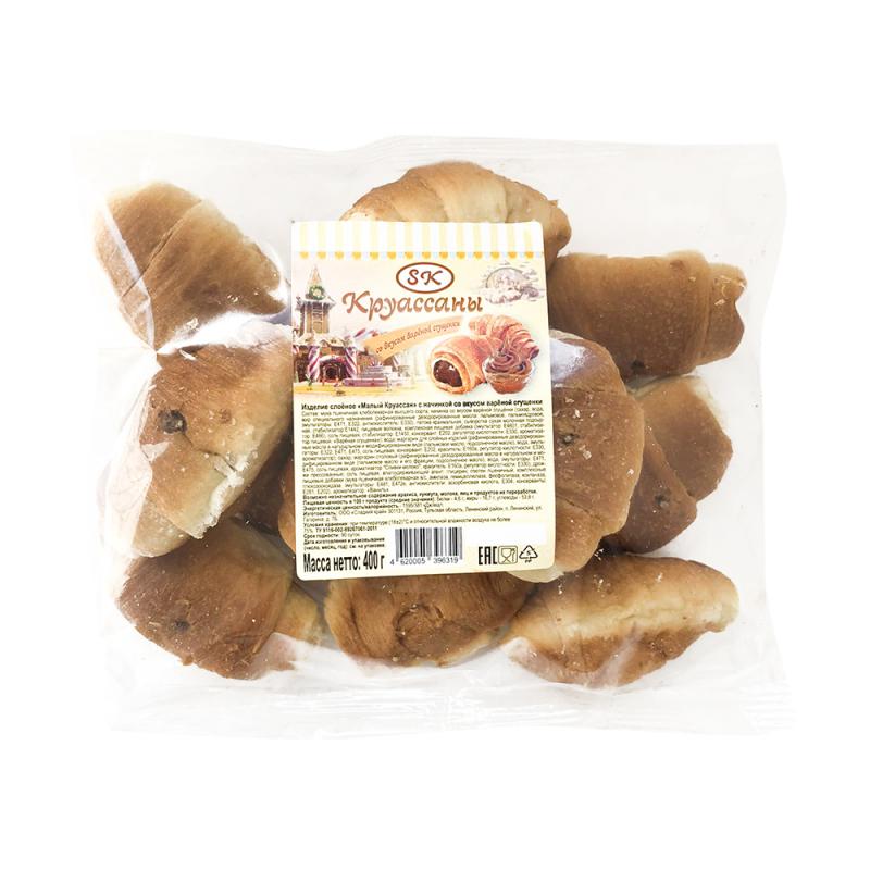 Круассаны со вкусом варёной сгущёнки, 400 г
