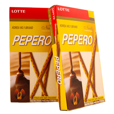 "Pepero" печенье с шоколадом, 50 г